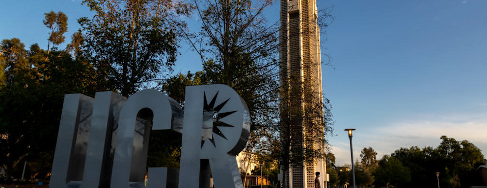 UC Riverside campus in Riverside, CA.