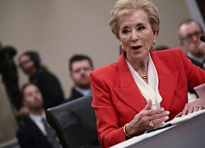 US Secretary of Education Linda McMahon