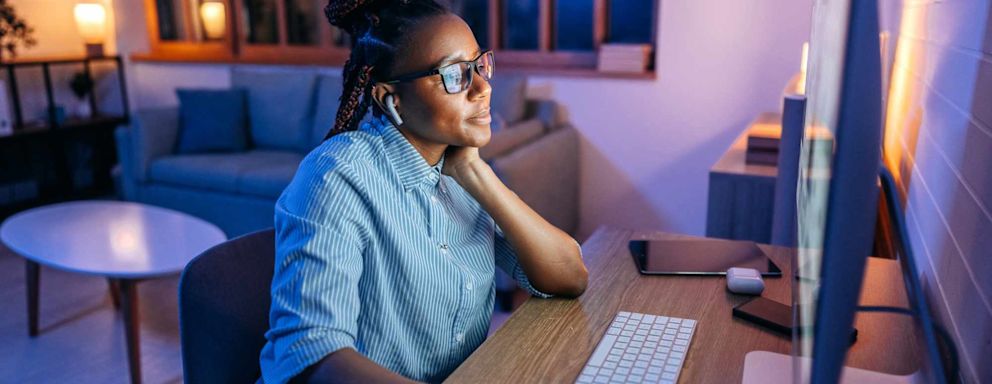 Working from home office